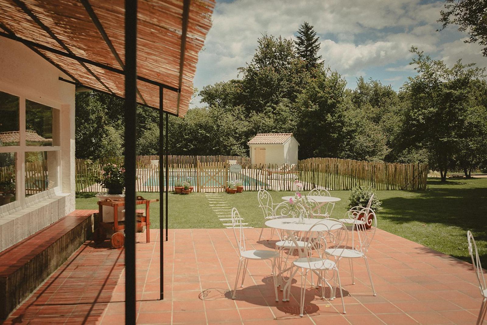 Bed and Breakfast Domaine De Bassibe Segos Экстерьер фото